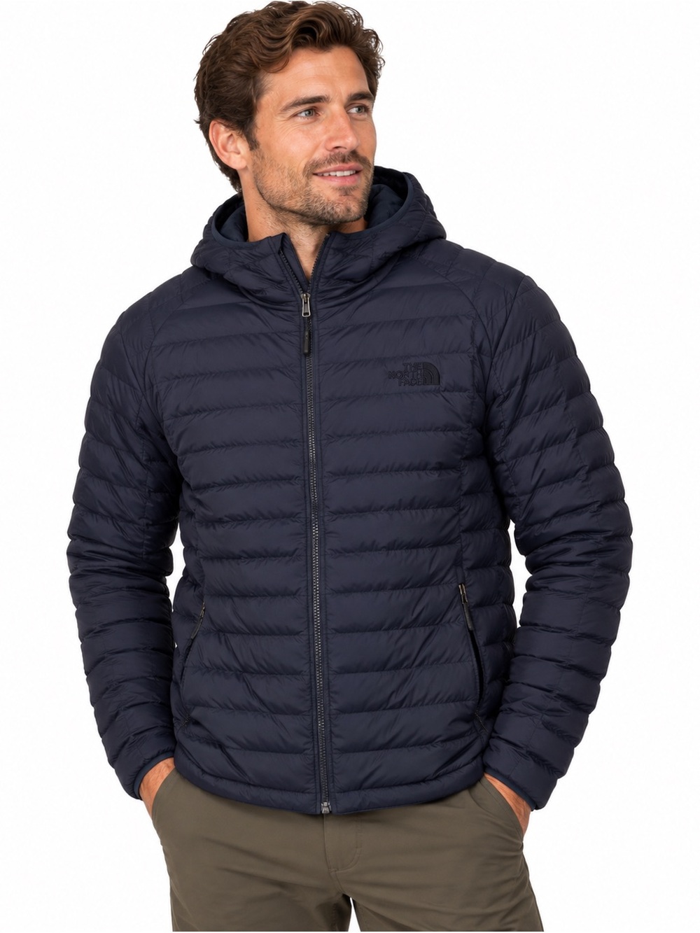 The North Face Men's Stretch Thermoball Full Zip
Navy Blue